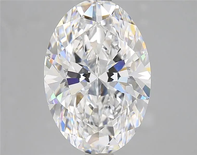 5.05ct Oval Lab Grown Diamond (Colour E, Clarity VVS2, IGI Certified)