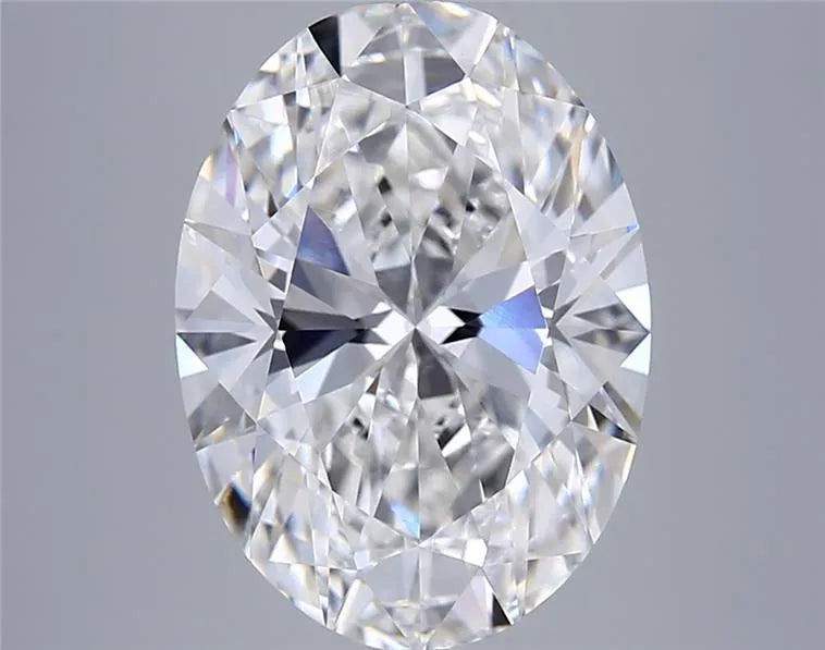 5.05ct Oval Lab Grown Diamond (Colour F, Clarity VVS1, IGI Certified)