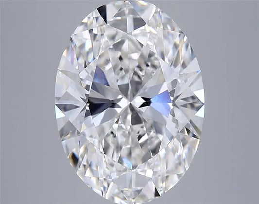 5.05ct Oval Lab Grown Diamond (Colour F, Clarity VVS1, IGI Certified)