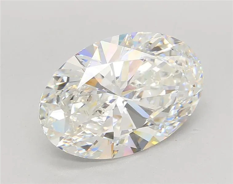 5.05ct Oval Lab Grown Diamond (Colour F, Clarity VVS1, IGI Certified)
