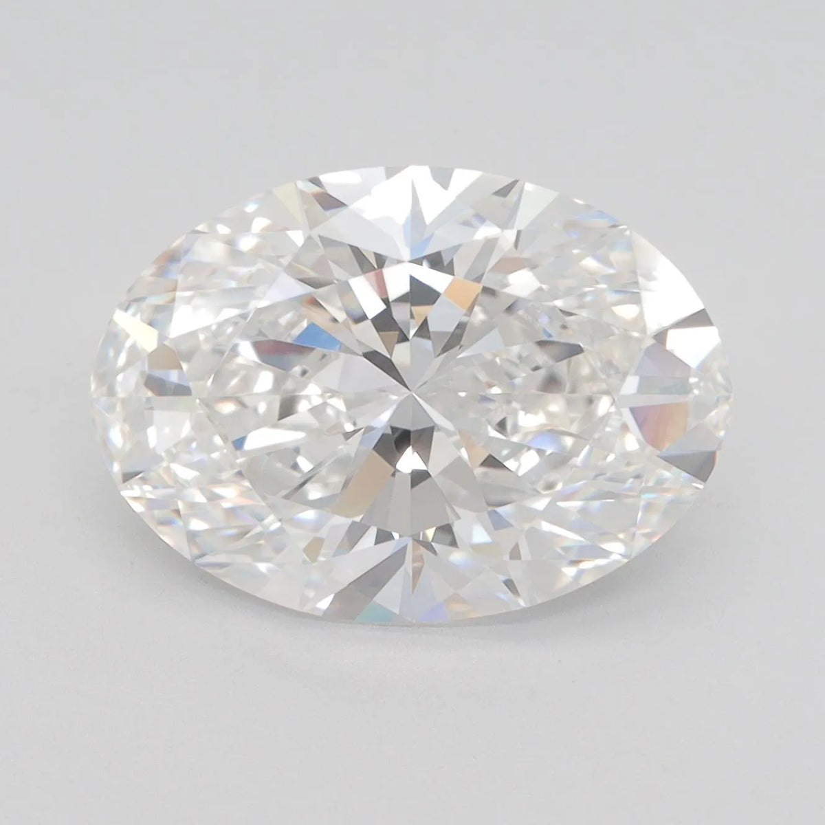 5.05ct Oval Lab Grown Diamond (Colour F, Clarity VVS2, IGI Certified)