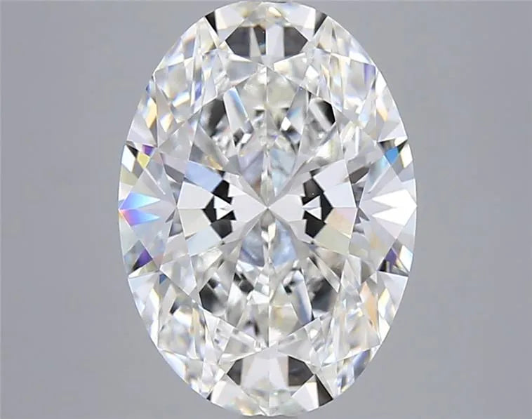 5.05ct Oval Lab Grown Diamond (Colour F, Clarity VVS2, IGI Certified)