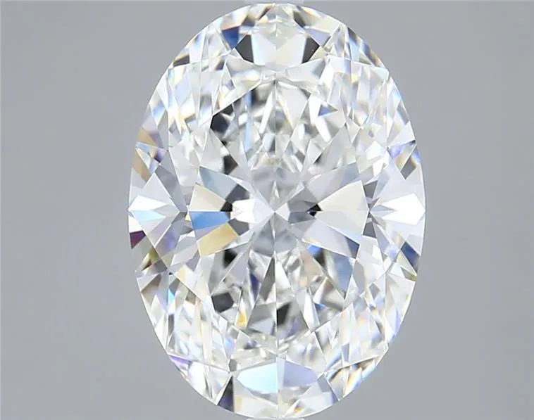 5.05ct Oval Lab Grown Diamond (Colour F, Clarity VVS2, IGI Certified)
