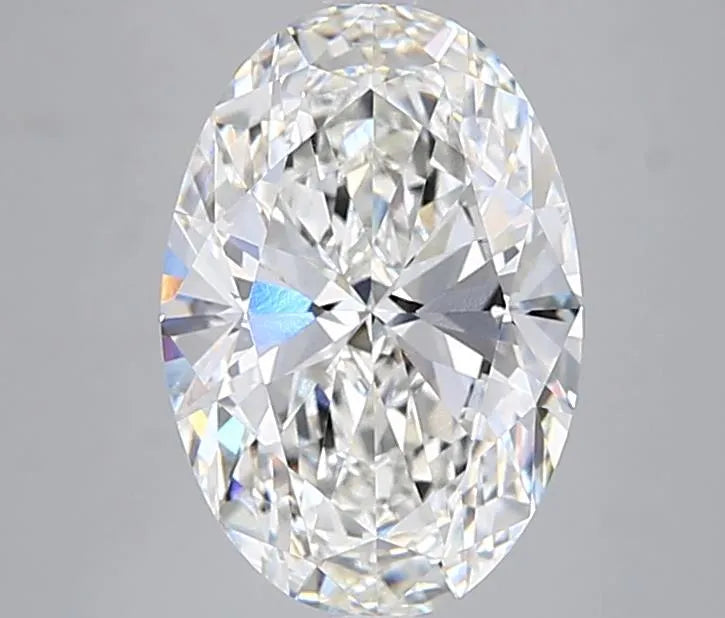 5.05ct Oval Lab Grown Diamond (Colour G, Clarity VVS2, IGI Certified)