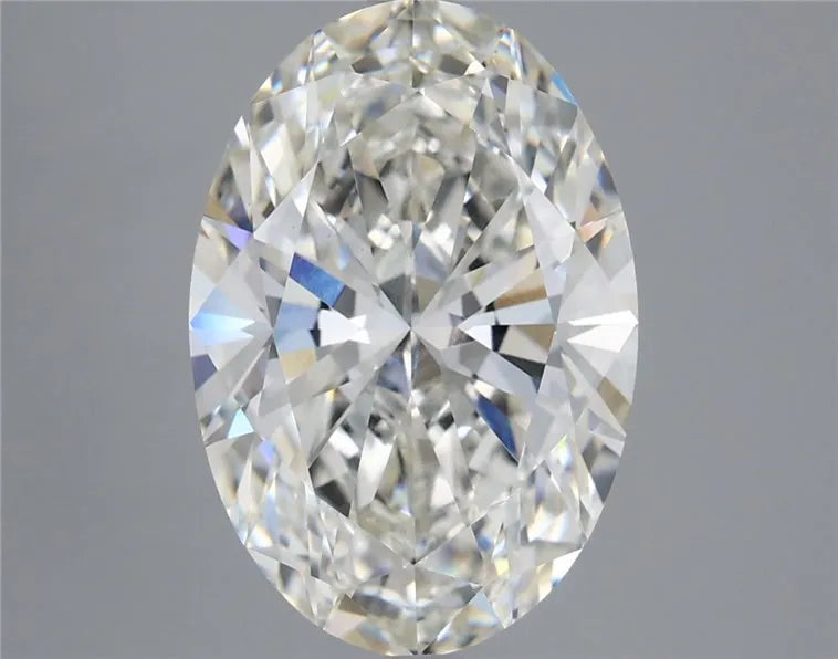5.05ct Oval Lab Grown Diamond (Colour H, Clarity VS1, IGI Certified)