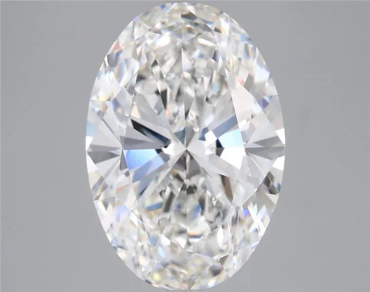5.05ct Oval Lab Grown Diamond (Colour H, Clarity VVS2, IGI Certified)