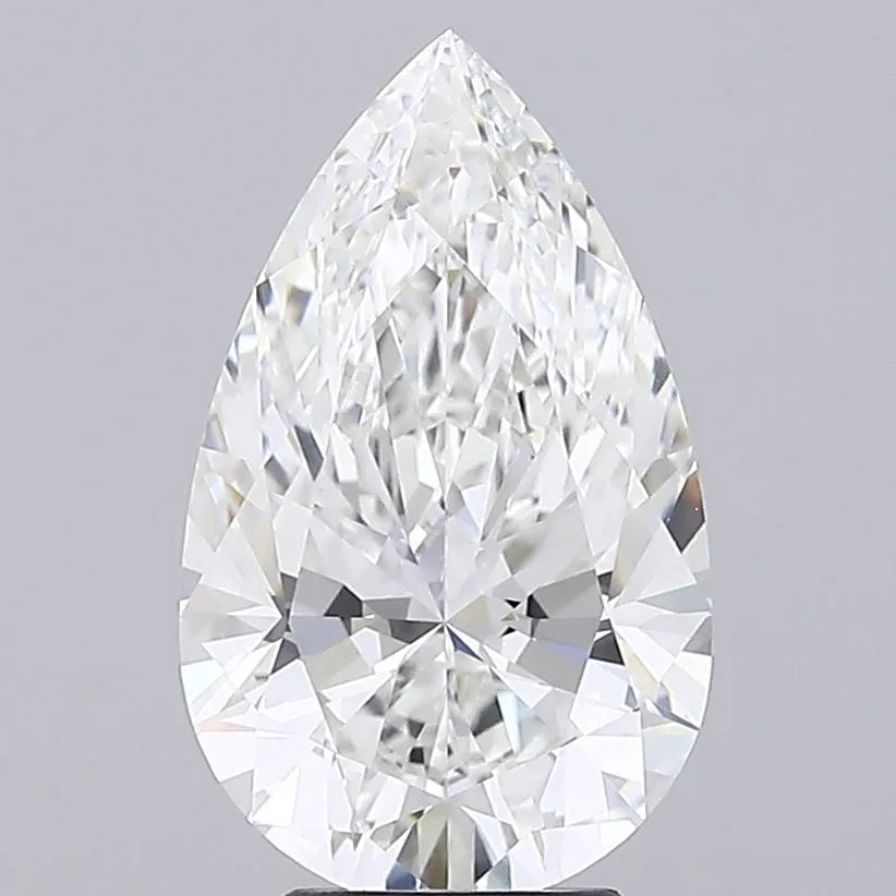 5.05ct Pear Lab Grown Diamond (Colour F, Clarity VVS1, IGI Certified)