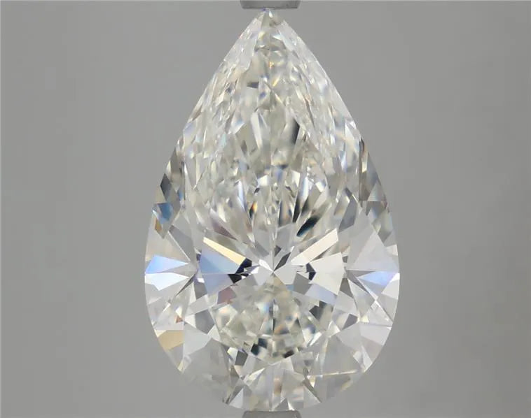 5.05ct Pear Lab Grown Diamond (Colour G, Clarity VVS2, Cut EX, IGI Certified)