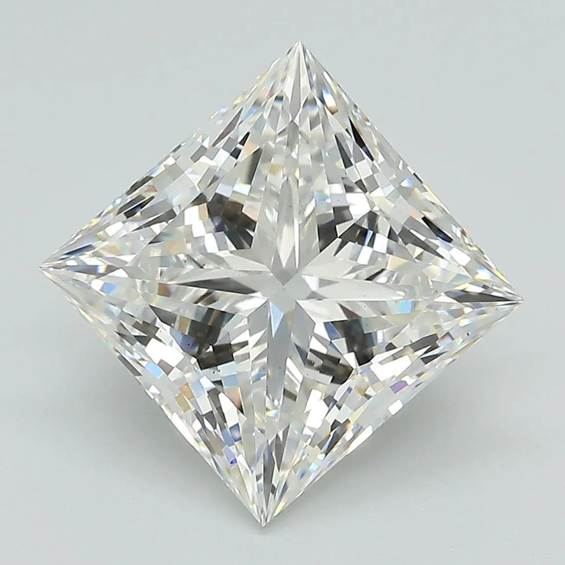 5.05ct Princess Lab Grown Diamond (Colour G, Clarity VS2, IGI Certified)