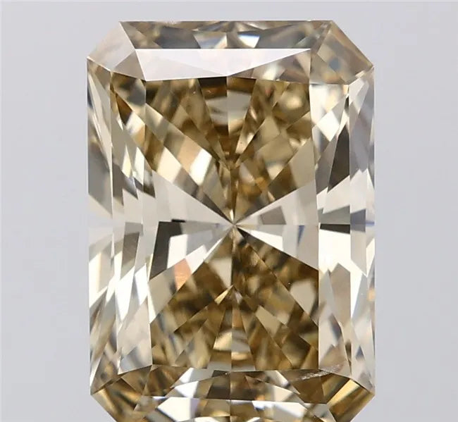 5.05ct Radiant Lab Grown Diamond (Colour Fancy Gray Yellow, Clarity VS1, IGI Certified)