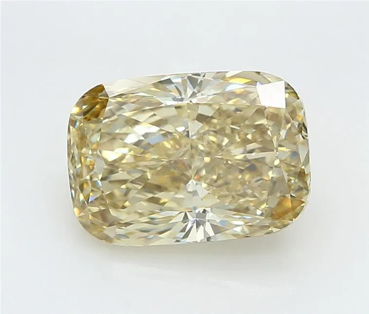 5.06ct Cushion modified Lab Grown Diamond (Colour Fancy Yellow, Clarity VS1, IGI Certified)