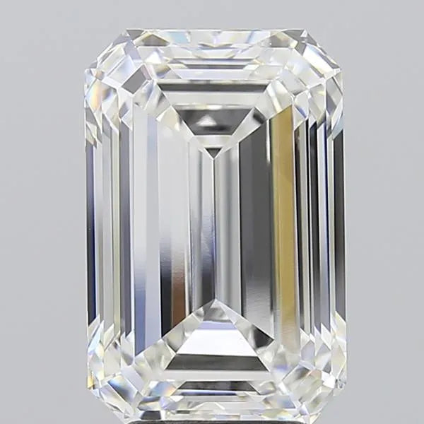 5.06ct Emerald Lab Grown Diamond (Colour F, Clarity VVS1, IGI Certified)