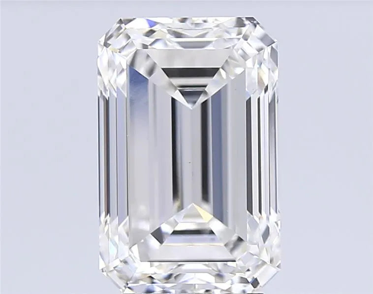5.06ct Emerald Lab Grown Diamond (Colour F, Clarity VVS2, IGI Certified)