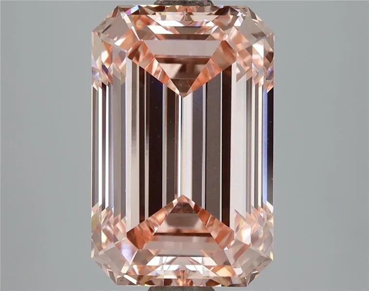 5.06ct Emerald Lab Grown Diamond (Colour Fancy Intense Pink, Clarity VVS2, IGI Certified)