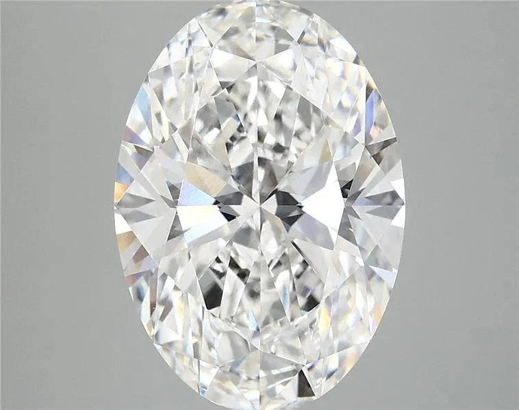 5.06ct Oval Lab Grown Diamond (Colour D, Clarity VVS2, IGI Certified)
