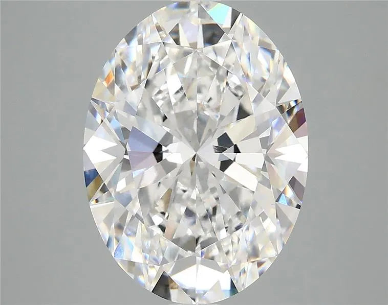 5.06ct Oval Lab Grown Diamond (Colour E, Clarity VVS2, IGI Certified)