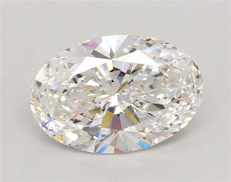 5.06ct Oval Lab Grown Diamond (Colour E, Clarity VVS2, IGI Certified)