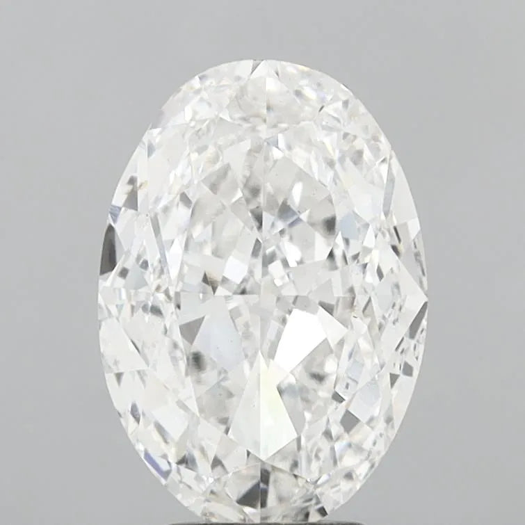 5.06ct Oval Lab Grown Diamond (Colour F, Clarity VS2, IGI Certified)