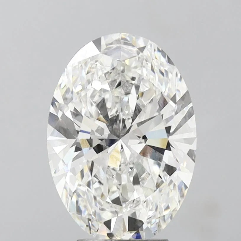 5.06ct Oval Lab Grown Diamond (Colour F, Clarity VVS2, IGI Certified)