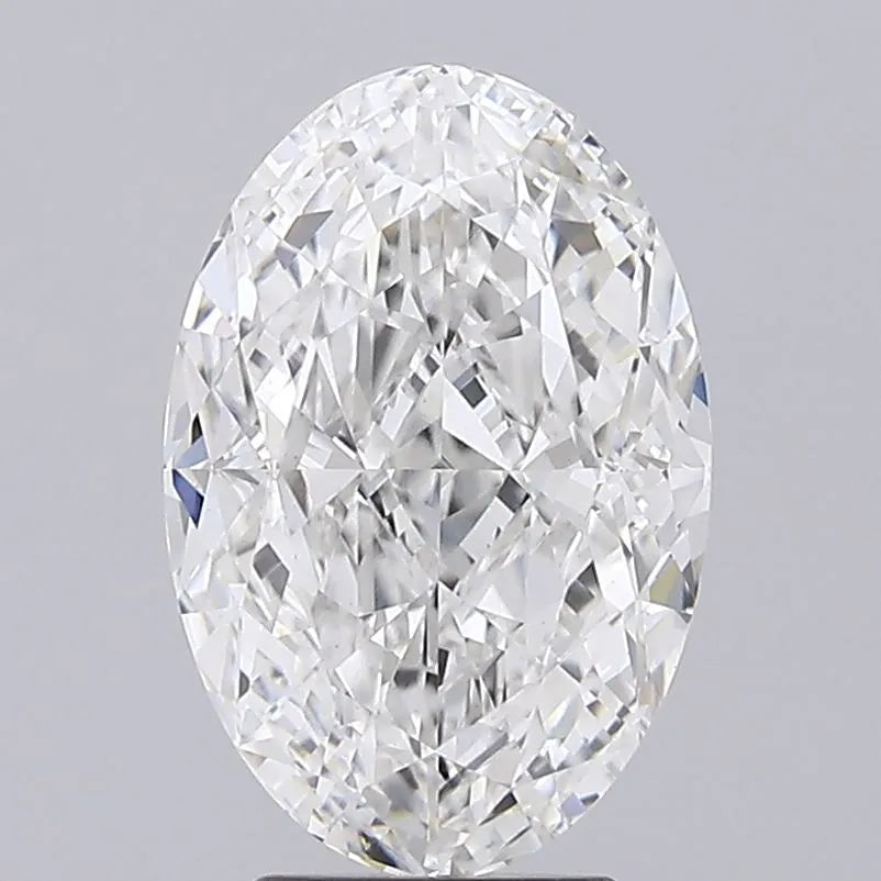 5.06ct Oval Lab Grown Diamond (Colour F, Clarity VVS2, IGI Certified)
