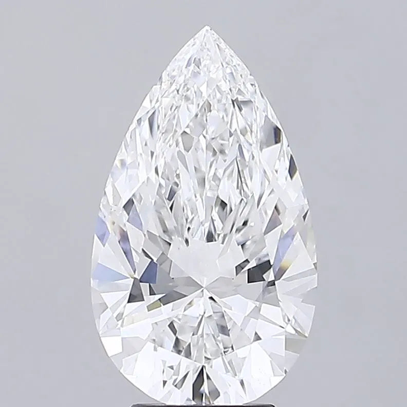 5.06ct Pear Lab Grown Diamond (Colour D, Clarity VS1, IGI Certified)