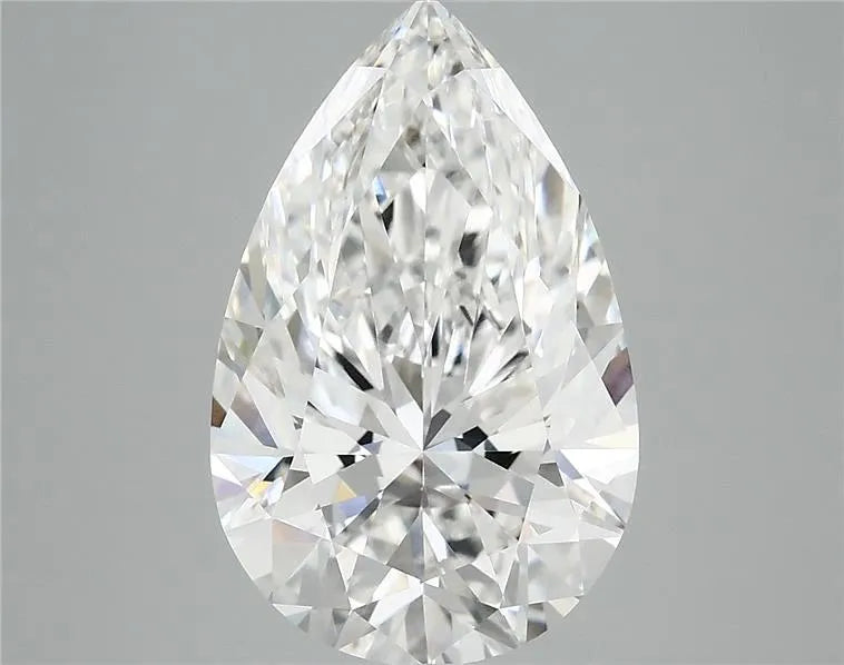 5.06ct Pear Lab Grown Diamond (Colour D, Clarity VVS2, IGI Certified)