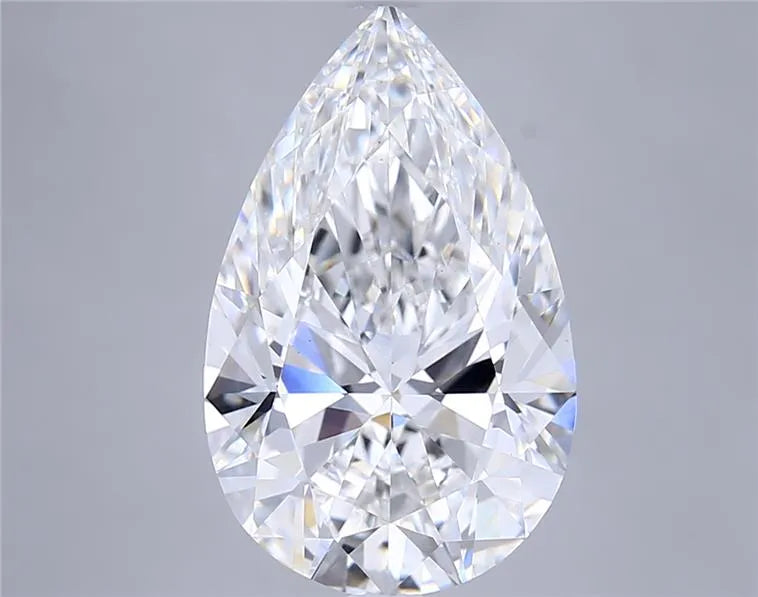 5.06ct Pear Lab Grown Diamond (Colour E, Clarity VS1, IGI Certified)