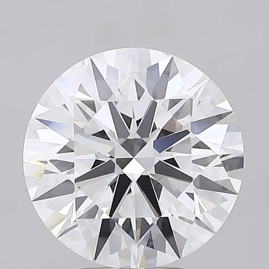 5.06ct Round Lab Grown Diamond (Colour E, Clarity VVS2, Cut ID, IGI Certified)