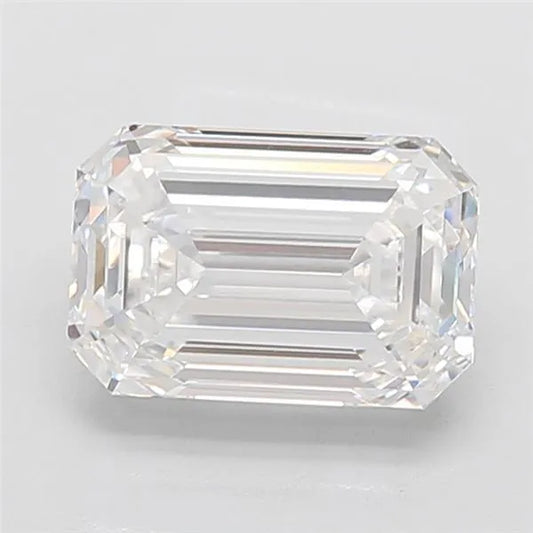 5.07ct Emerald Lab Grown Diamond (Colour D, Clarity VVS1, IGI Certified)