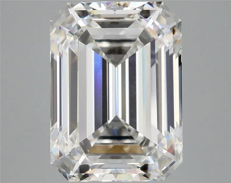 5.07ct Emerald Lab Grown Diamond (Colour F, Clarity VS1, IGI Certified)