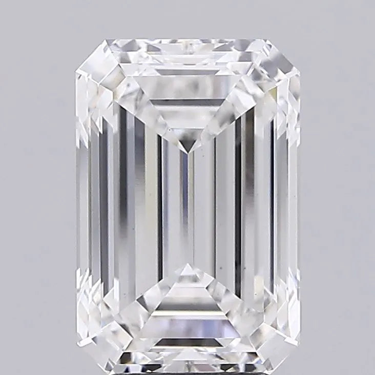 5.07ct Emerald Lab Grown Diamond (Colour F, Clarity VS1, IGI Certified)