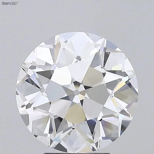 5.07ct European cut Lab Grown Diamond (Colour E, Clarity VVS2, IGI Certified)