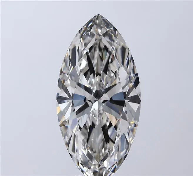 5.07ct Marquise Lab Grown Diamond (Colour G, Clarity VVS2, IGI Certified)