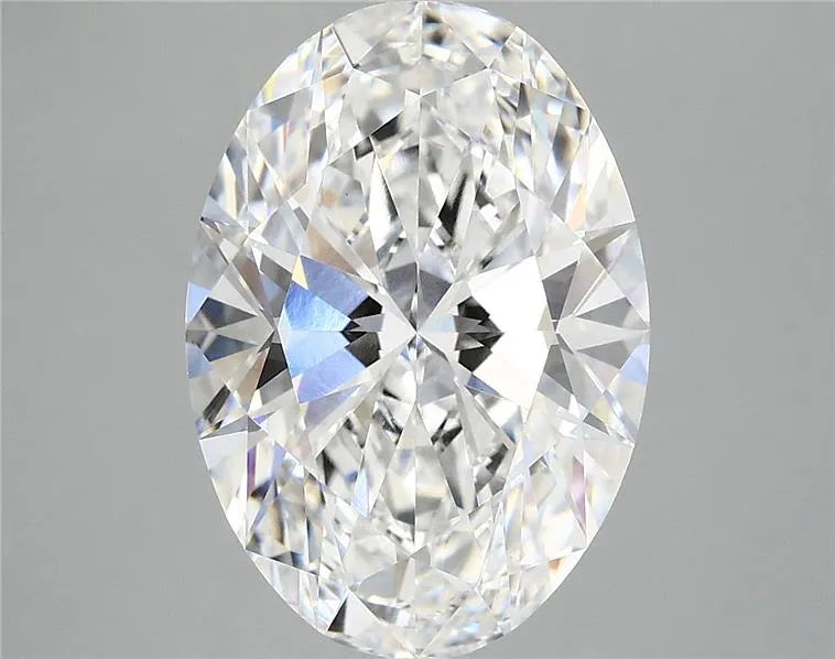 5.07ct Oval Lab Grown Diamond (Colour D, Clarity VVS2, IGI Certified)