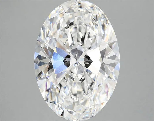 5.07ct Oval Lab Grown Diamond (Colour D, Clarity VVS2, IGI Certified)