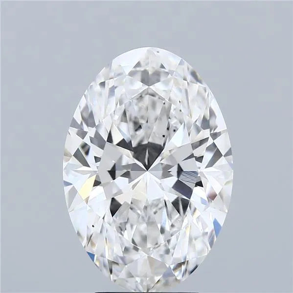 5.07ct Oval Lab Grown Diamond (Colour E, Clarity VS2, IGI Certified)