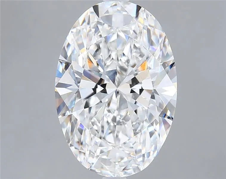 5.07ct Oval Lab Grown Diamond (Colour E, Clarity VVS2, IGI Certified)