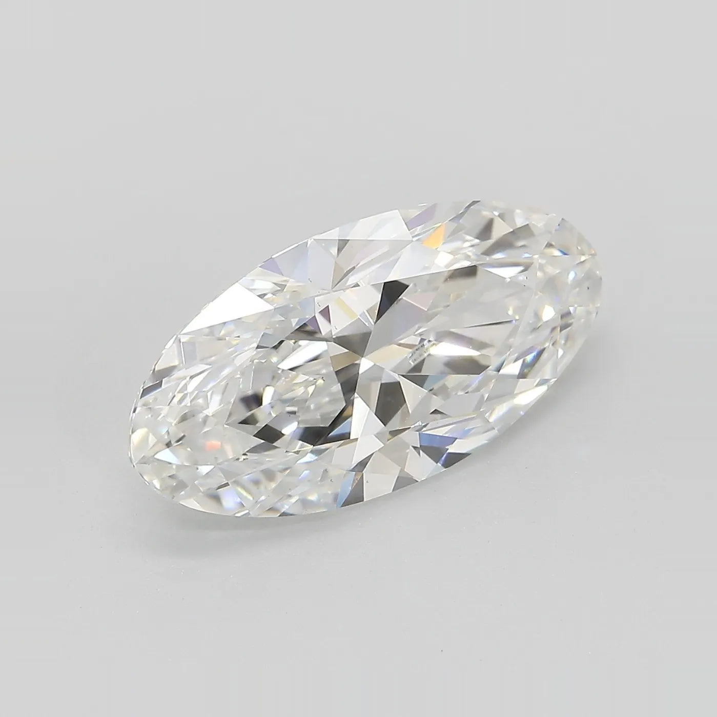 5.07ct Oval Lab Grown Diamond (Colour F, Clarity VS2, IGI Certified)