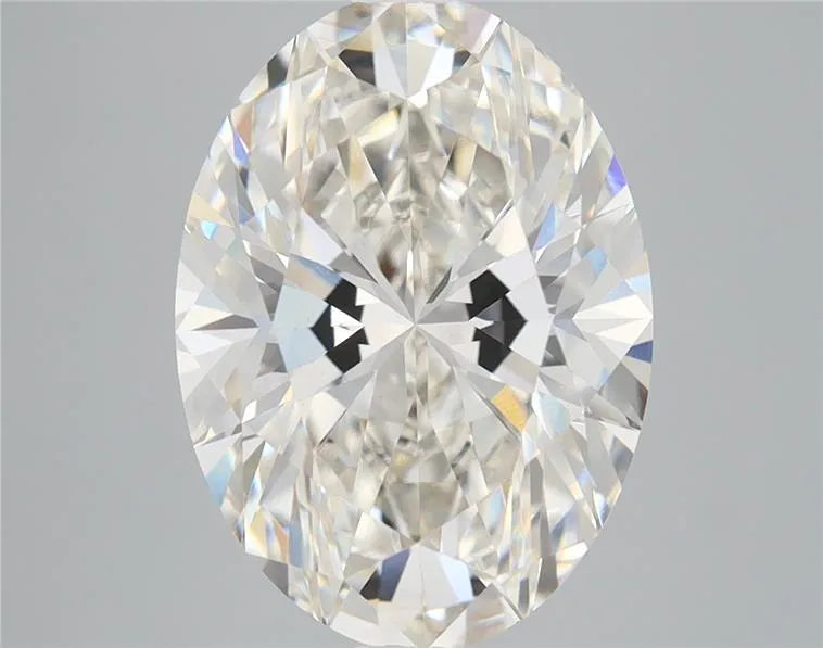 5.07ct Oval Lab Grown Diamond (Colour I, Clarity VVS2, IGI Certified)