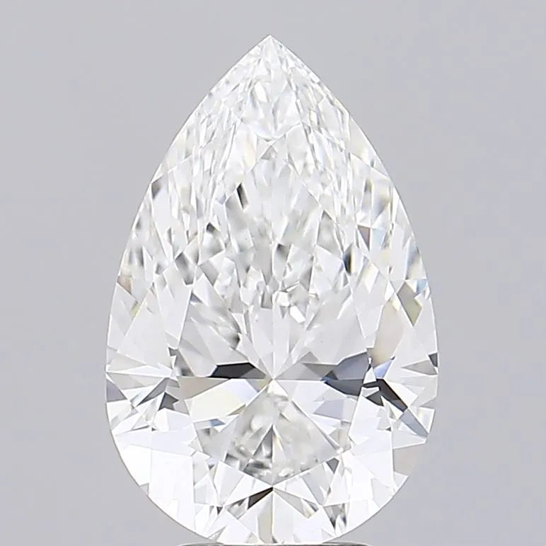5.07ct Pear Lab Grown Diamond (Colour E, Clarity VVS2, IGI Certified)