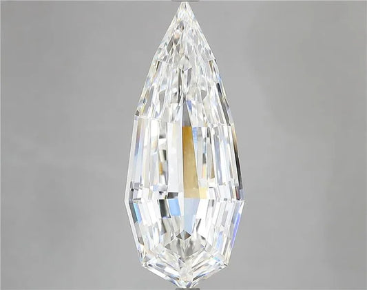 5.07ct Pear Lab Grown Diamond (Colour F, Clarity VVS2, IGI Certified)