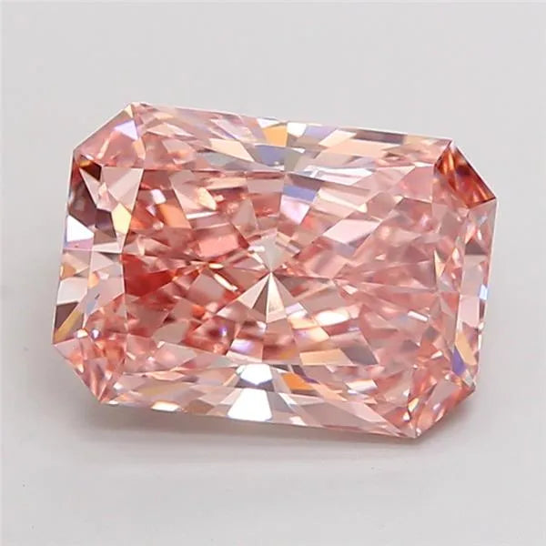 5.07ct Radiant Lab Grown Diamond (Colour Fancy Intense Pink, Clarity VS1, IGI Certified)