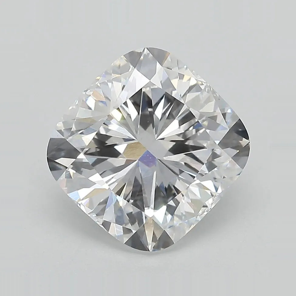 5.08ct Cushion modified Lab Grown Diamond (Colour D, Clarity VVS2, IGI Certified)