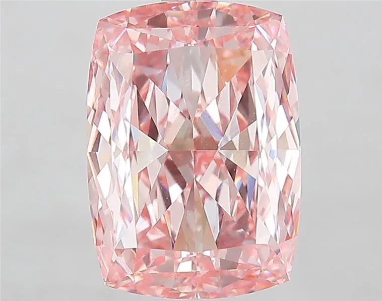 5.08ct Cushion modified Lab Grown Diamond (Colour Fancy Vivid Pink, Clarity VVS2, IGI Certified)