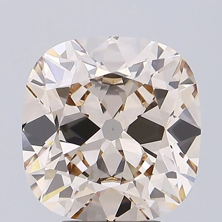 5.08ct Cushion modified Lab Grown Diamond (Colour Very Light Brown, Clarity VS1, IGI Certified)