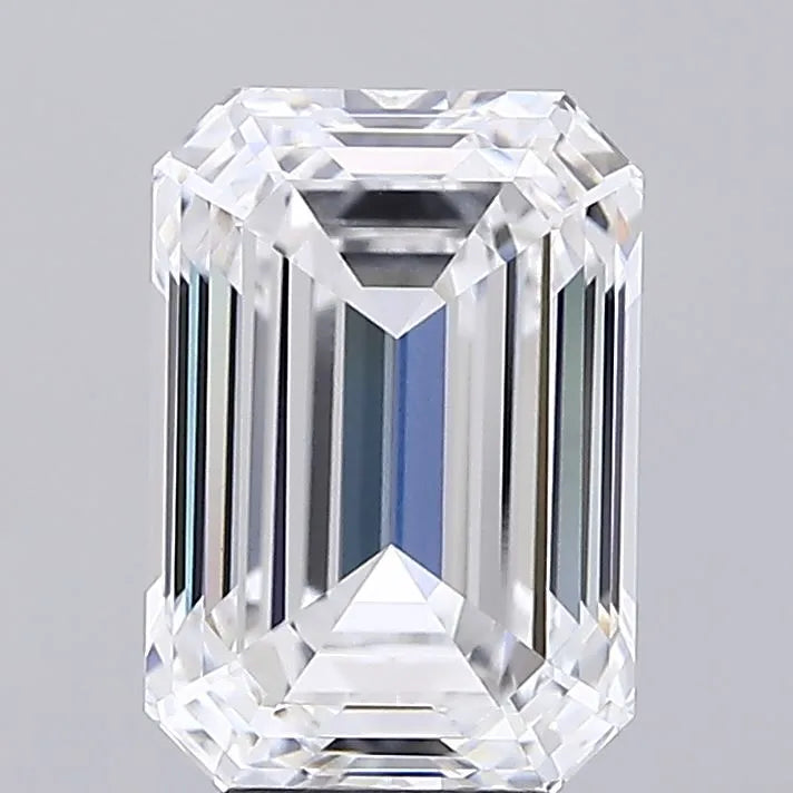 5.08ct Emerald Lab Grown Diamond (Colour D, Clarity VVS2, IGI Certified)