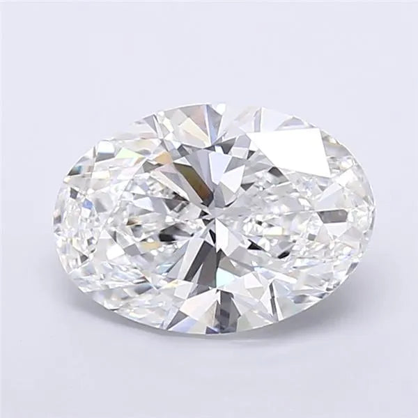 5.08ct Oval Lab Grown Diamond (Colour D, Clarity VVS1, IGI Certified)