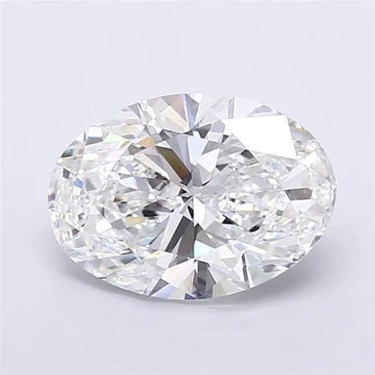 5.08ct Oval Lab Grown Diamond (Colour D, Clarity VVS1, IGI Certified)