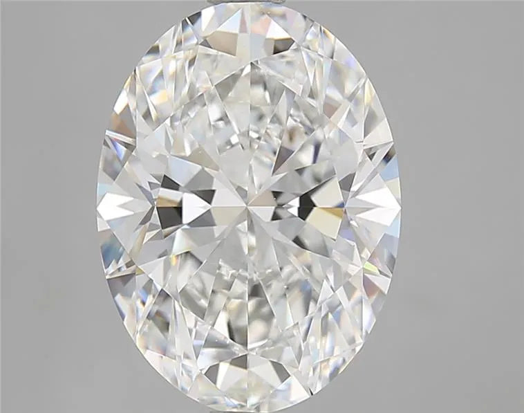5.08ct Oval Lab Grown Diamond (Colour E, Clarity VVS2, IGI Certified)