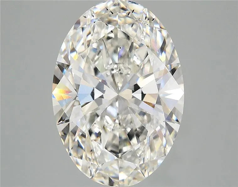 5.08ct Oval Lab Grown Diamond (Colour F, Clarity SI1, IGI Certified)